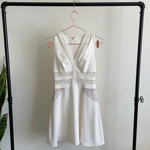 BCBG Maxazria White Karleigh dress